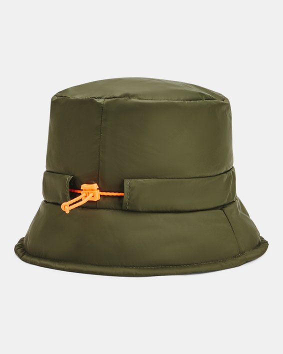 Unisex UA Insulated Adjustable Bucket Hat in Green image number 1